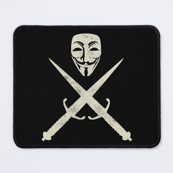 Item preview, Remember Remember The Fifth Of November - Guy Fawkes Mask & Crossed Daggers designed and sold by justypun.