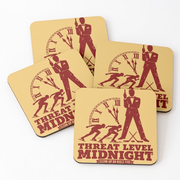 Item preview, Threat Level Midnight designed and sold by Bob Meme Life.
