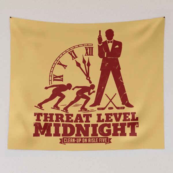 Item preview, Threat Level Midnight designed and sold by Bob Meme Life.