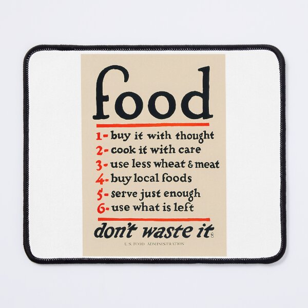 Item preview, Food Don'T Waste It - Wwi Poster 1917 designed and sold by micorilote.