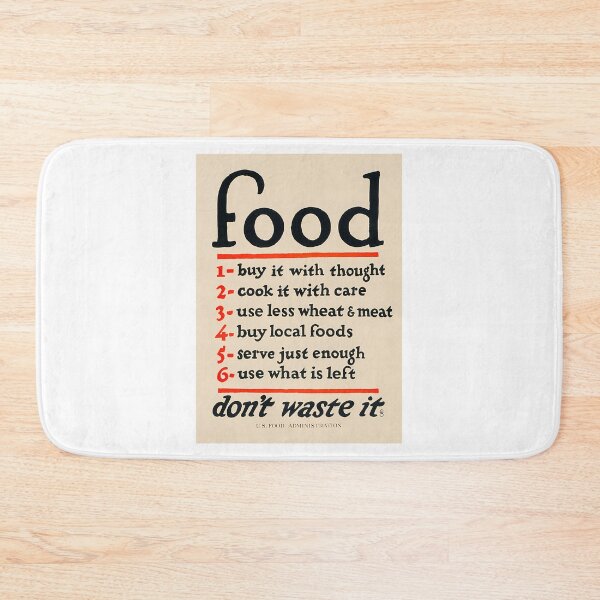 Item preview, Food Don'T Waste It - Wwi Poster 1917 designed and sold by micorilote.