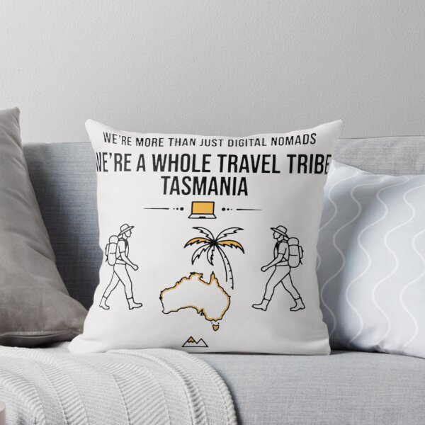 Item preview, Tasmania Digital Nomad Travel Tribe Hiking designed and sold by Yellowriversss.