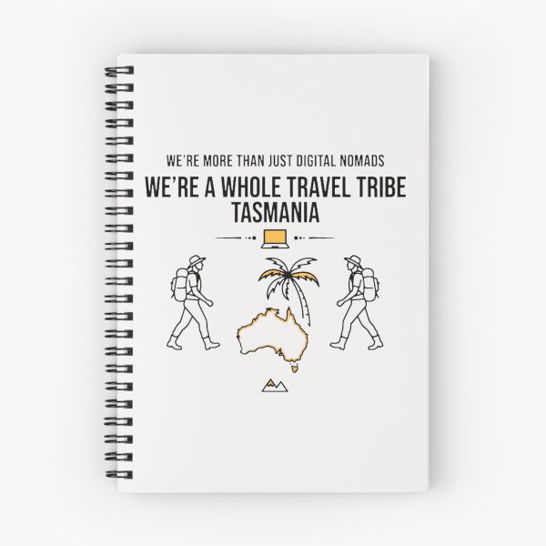 Item preview, Tasmania Digital Nomad Travel Tribe Hiking designed and sold by Yellowriversss.