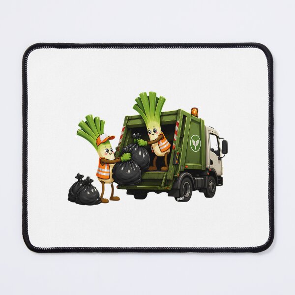 Item preview, Leek Garbage Collectors Cartoon designed and sold by micorilote.