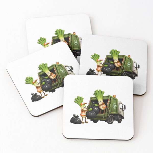 Item preview, Leek Garbage Collectors Cartoon designed and sold by micorilote.