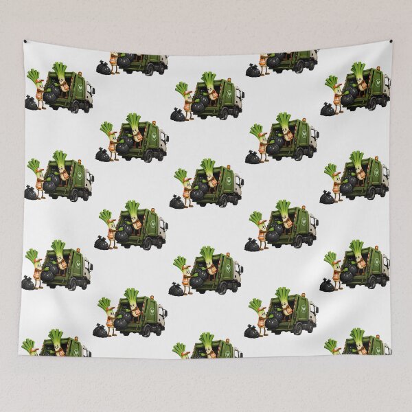 Item preview, Leek Garbage Collectors Cartoon designed and sold by micorilote.