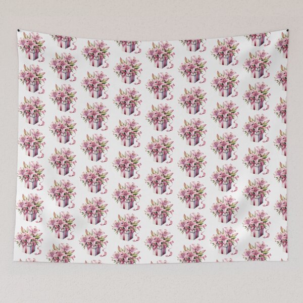 Item preview, Pink Lily Gift | Elegant Floral Aesthetic Art designed and sold by Mandayartstudio.