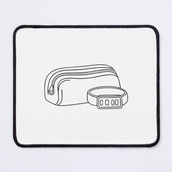 Item preview, A wristband beside a gym bag with a zipper half open designed and sold by rasagamastore.