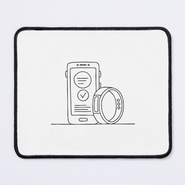 Item preview, A wristband beside a phone displaying a fitness app designed and sold by rasagamastore.