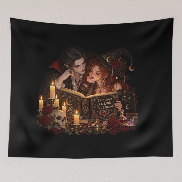 Item preview, Our Love Is a Little Cursed designed and sold by Knightzoro Studio.