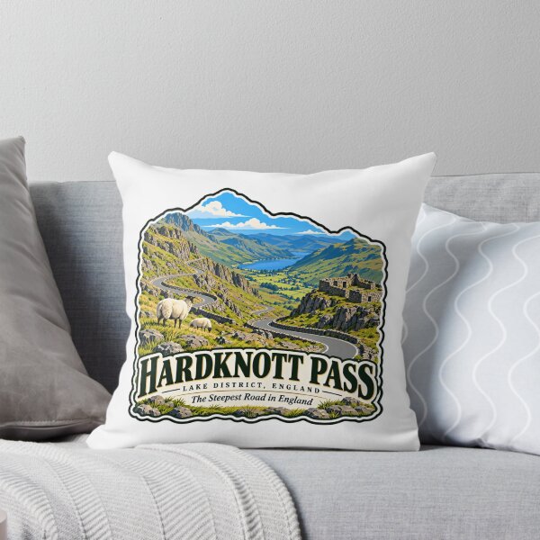 Item preview, Hardknott Pass Lake District England The Steepest Road In England UK Travel Souvenir designed and sold by JasonStars123.