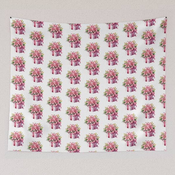 Item preview, Pink Lily Gift | Elegant Floral Aesthetic Art designed and sold by Mandayartstudio.