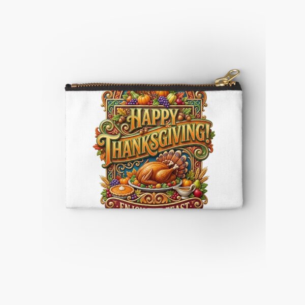 Item preview, Happy Thanksgiving! Enjoy the feast. designed and sold by likbatonboot.