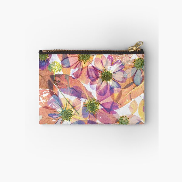 Item preview, Pressed Flowers and Autumn Leaves Collage designed and sold by Elżbieta  Kaps.