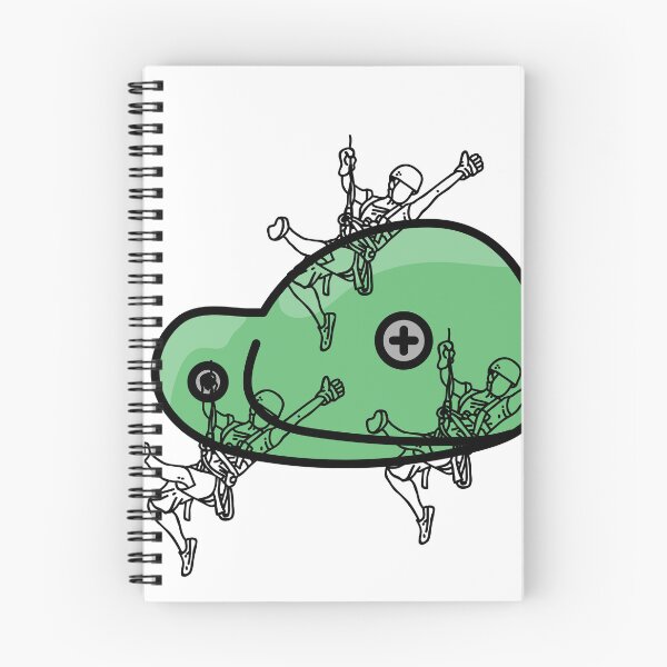 Item preview, Rock Climbing Team – Green Abstract Climber Adventure Art designed and sold by kuikai123.