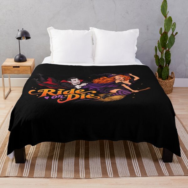 Item preview, Ride or Die Broomstick Sweethearts designed and sold by Knightzoro Studio.