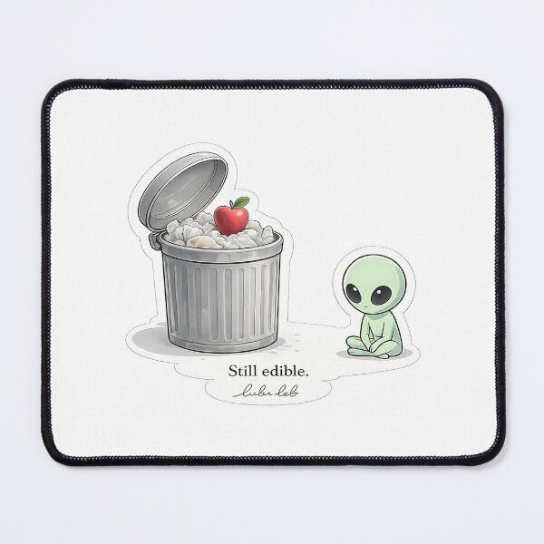 Item preview, Still Edible - Alien Blogger designed and sold by micorilote.