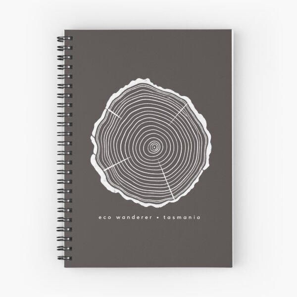 Item preview, Eco Wanderer Tasmania Tree Ring Wilderness Art designed and sold by Yellowriversss.