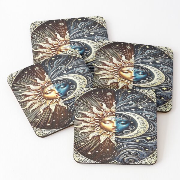 Item preview, sun and moon designed and sold by pksart1.