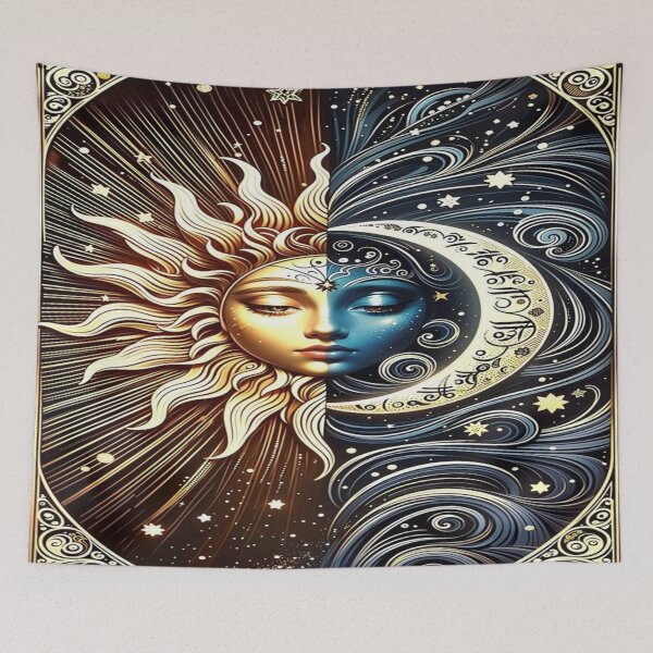 Item preview, sun and moon designed and sold by pksart1.