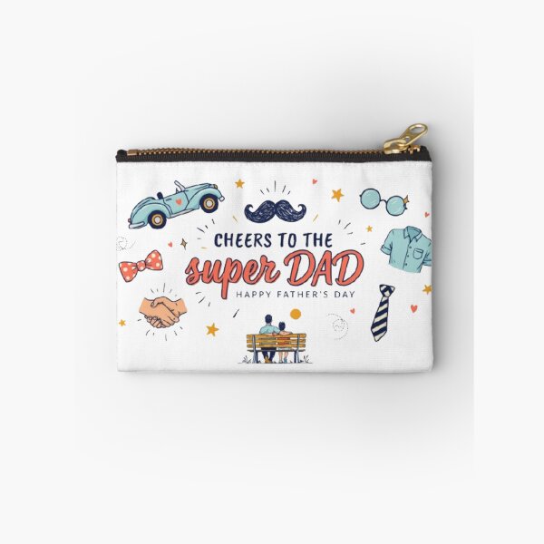 Item preview, Cheers to the Super Dad Happy Fathers Day Gift Design designed and sold by Craft99.