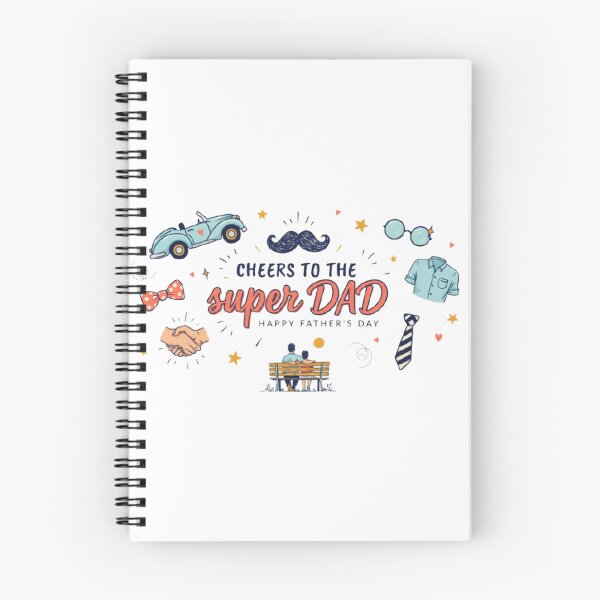 Item preview, Cheers to the Super Dad Happy Fathers Day Gift Design designed and sold by Craft99.
