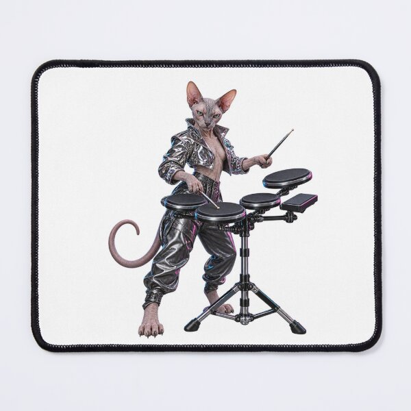 Item preview, Sphynx Cat Electronic Drummer designed and sold by Mono.fi Studios.