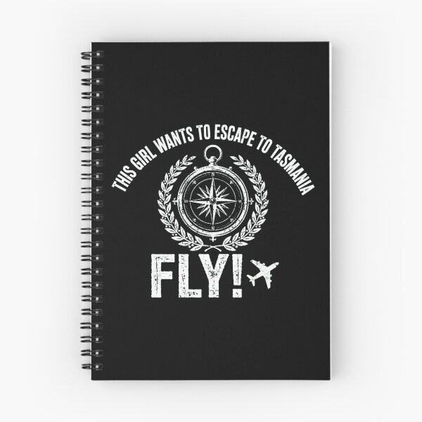 Item preview, Girl Escape Tasmania Compass Vintage Fly Holiday designed and sold by Yellowriversss.