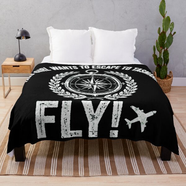 Item preview, Girl Escape Tasmania Compass Vintage Fly Holiday designed and sold by Yellowriversss.