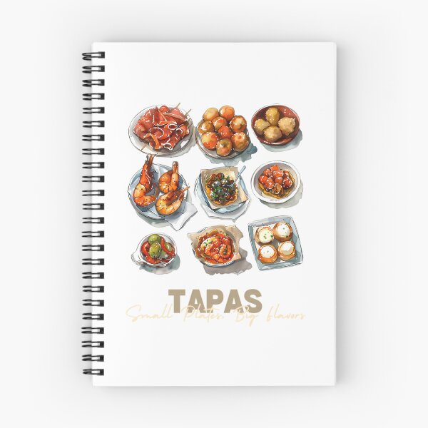 Item preview, Tapas - Small Plates Big Flavors designed and sold by micorilote.