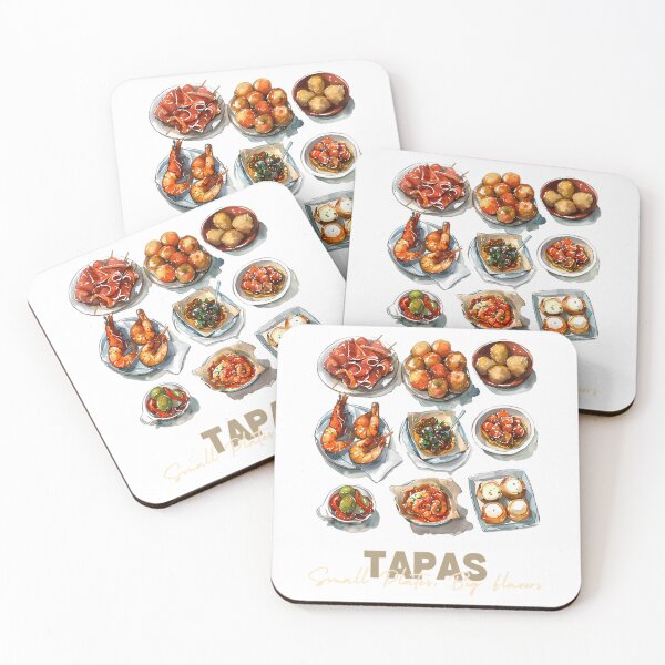 Item preview, Tapas - Small Plates Big Flavors designed and sold by micorilote.
