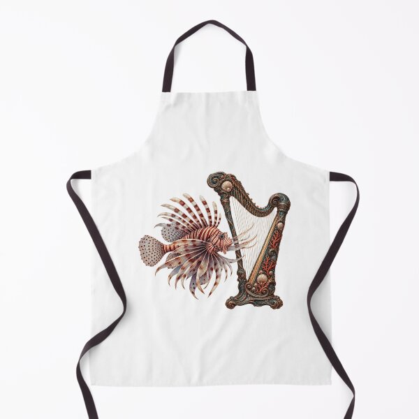 Item preview, Lionfish and an Ornate Coral Harp designed and sold by Mono.fi Studios.