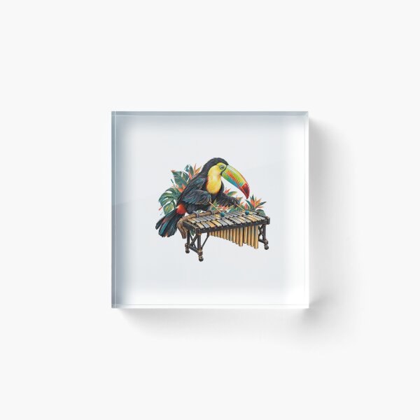 Item preview, Tropical Toucan Vibraphone Player designed and sold by Mono.fi Studios.
