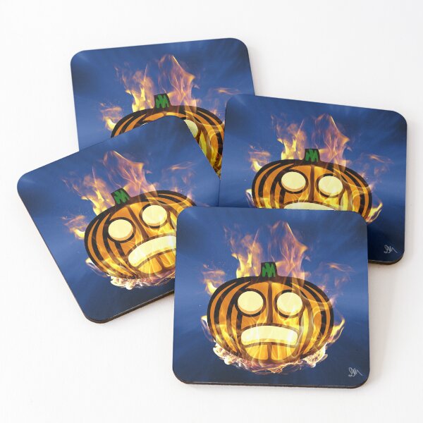 Item preview, Pumpkin on Fire designed and sold by DMayArt.