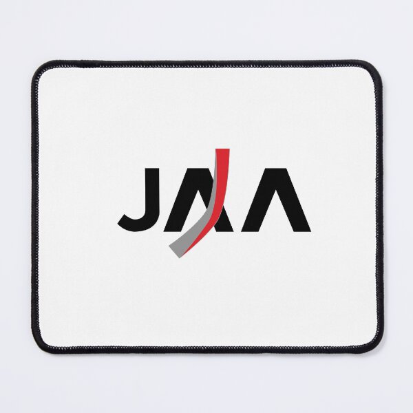 Item preview, Japan Asia Airways JAA Logo with Red and Gray Swoosh on White Background designed and sold by Myvollshoes.