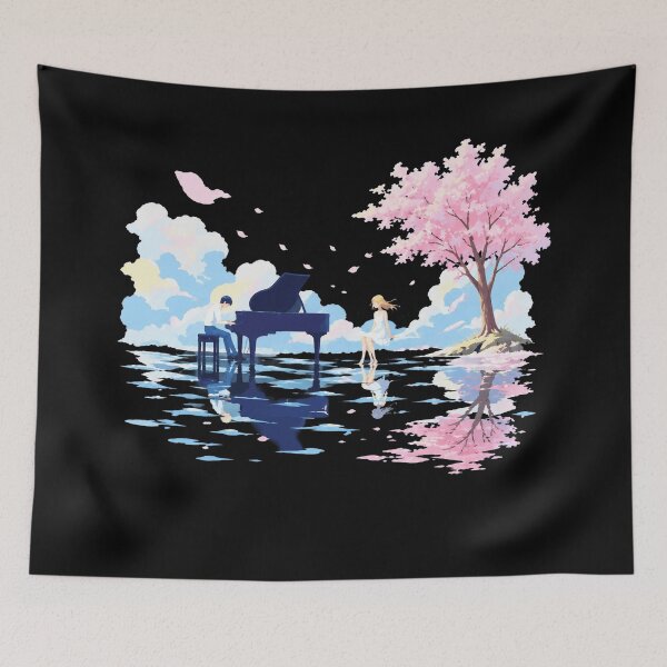 Item preview, Cherry Blossom Piano designed and sold by OrtizCarson.