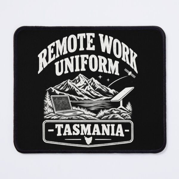 Item preview, Remote Work Uniform Tasmania Laptop Satellite designed and sold by Yellowriversss.