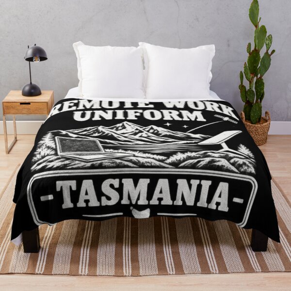 Item preview, Remote Work Uniform Tasmania Laptop Satellite designed and sold by Yellowriversss.
