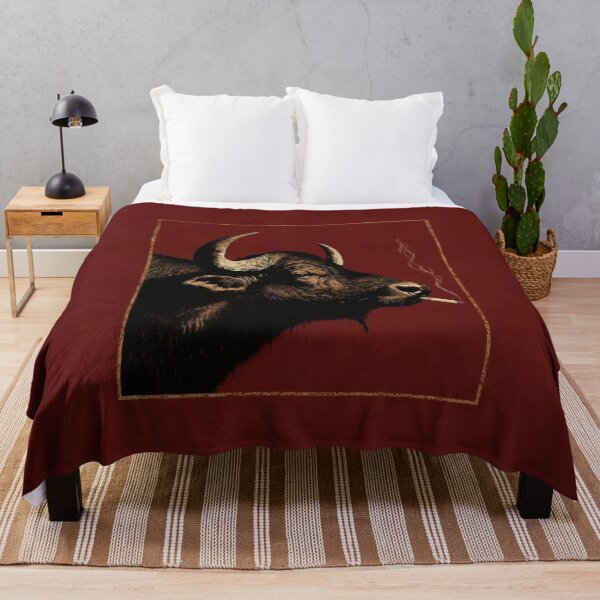 Item preview, Bull Smoking a Cigarette designed and sold by selameyob.