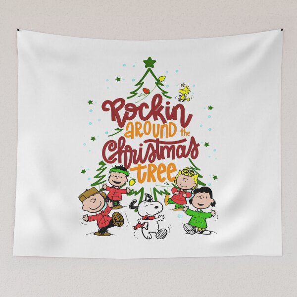 Item preview, Rockin Around Christmas Tree Peanuts Holiday Dance designed and sold by AdrianMis.