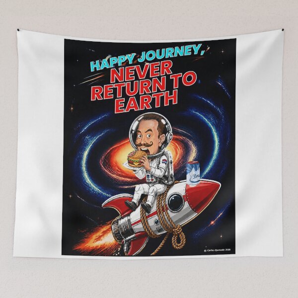 Item preview, NEVER RETURN TO EARTH SPACE ADVENTURE designed and sold by charlesjewel.