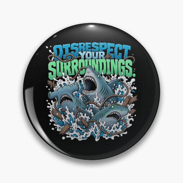 Item preview, Shark Attack Chaos designed and sold by ChristopherErn7.