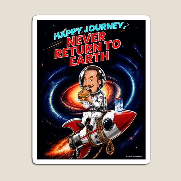 Item preview, NEVER RETURN TO EARTH SPACE ADVENTURE designed and sold by charlesjewel.
