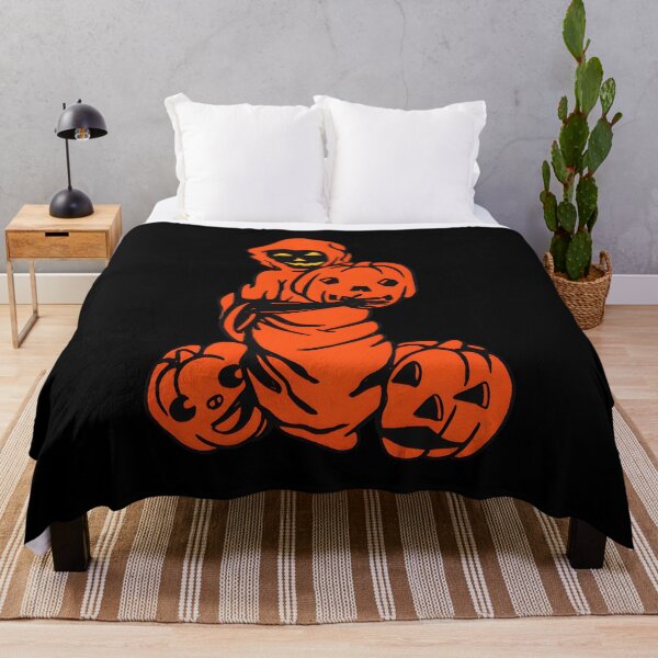 Item preview, Spooky Halloween Figure with Pumpkins Graphic designed and sold by Dmo3HarkoArt.
