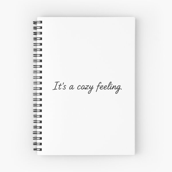 Item preview, It's A Cozy Feeling Cute Minimal Typography Quote designed and sold by joelle-kim.