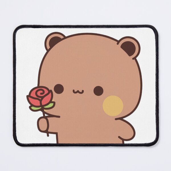 Item preview, Bubu and Dudu Cute rose - Kawaii Bears designed and sold by Kawaii Bears.