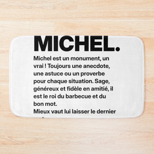 Item preview, Michel T-shirt - Humorous definition of first name designed and sold by Jayteezy.