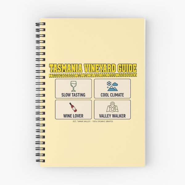 Item preview, Tasmania Vineyard Guide Slow Tasting Cool Climate designed and sold by Yellowriversss.