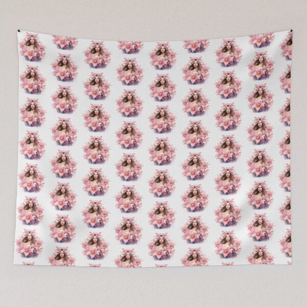 Item preview, Pink Lily Girl | Elegant Floral Aesthetic Art designed and sold by Mandayartstudio.