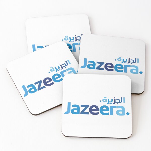 Item preview, Jazeera Airways Bilingual Logo with Arabic Calligraphy in Blue Gradient on White Background designed and sold by Myvollshoes.
